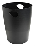 CORBEILLE PAPIER MODERN LINE NOIR