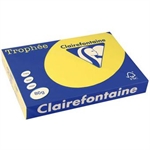 PAPIER RAME A4 500F 80G JAUNE FLUO