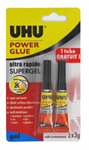 POWER GLUE SUPERGEL 2X3G UHU**