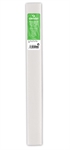 PAPIER CREPON 60% 2,5X0,5M BLANC X10