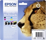 CARTOUCHE EPSON T0715 PACK 4COUL GUEPARD