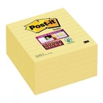 POST IT NOTE Z 101X101 JAUNE LIGNE X5