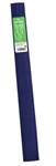 PAPIER CREPON 60% 2,5X0,5M OUTREMER