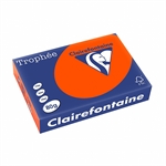 PAPIER RAME A4 500F 80G ROUGE CORAIL