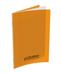 CAHIER 17X22 32P SEYES 90G PPL ORANGE