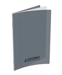 CAHIER 17X22 48P SEYES 90G PPL GRIS