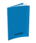 CAHIER 17X22 32P SEYES 90G PPL BLEU