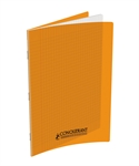 CAHIER 21X29,7 96P SEYES 90G PPL ORANGE