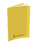 CAHIER 21X29,7 192P SEYES 70G PPL JAUNE