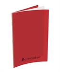 CAHIER 21X29,7 192P SEYES 70G PPL ROUGE