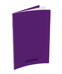 CAHIER 24X32 SEYES 96P 90G PPL VIOLET