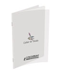 CAHIER DESSIN 17X22 32P UNI 90G PPL