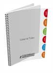 CAHIER TEXTE 17X22 SEYES 124P SPIRALE PP