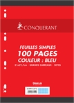 FEUILLE MOBILE 21X29,7 100P SEYES BLEU