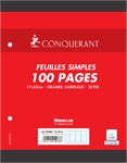 FEUILLE MOBILE 17X22 100P SEYES 90G