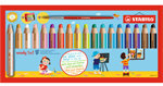CRAYON COULEUR WOODY 3IN1 BTE X18 + 1TC
