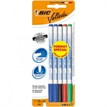 BL MARQUEUR EFF FIN ASS X4+1 BIC
