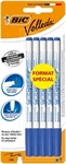 BL MARQUEUR EFF FIN BLEU X4+1 BIC