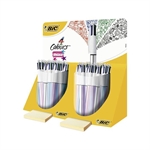 STYLO BILLE 4COUL SHINE DOUBLE TUBO X40
