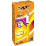 STYLO BILLE 4COUL PASTEL SUN