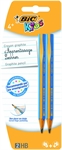 BL CRAYON PAPIER APPRENTISSAGE HB 4MM X2