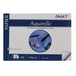 BLOC PAPIER AQUARELLE A6 300G 12F