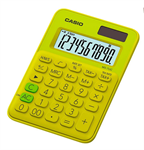 CALCULATRICE CASIO BUREAU MS7UC JAUN/VER
