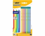 BL CRAYON GRAPHITE STRIPE HB + GOMMEX8**