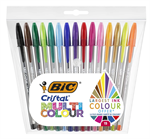 BL STYLO BILLE CRISTAL LRG FUN ASS X15