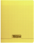 CAHIER 17X22 48P SEYES 90G PPL JAUNE