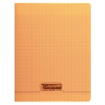 CAHIER 17X22 48P SEYES 90G PPL ORANGE