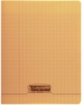 CAHIER 17X22 96P SEYES 90G PPL ORANGE
