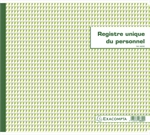 REGISTRE UNIQUE DU PERSONNEL 27X32 56P