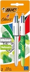 BL STYLO BILLE 4COUL SHINE+VELOURS