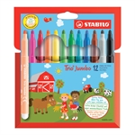 BL FEUTRE TRIO JUMBO X12
