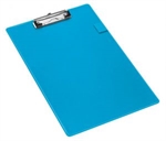 PORTE BLOC ECRITOIRE PVC A4+ BLEU