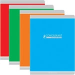 CAHIER 17X22 140P SEYES 90G ASSORTIS