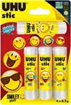 BL COLLE STICK 8,2G SMILEY UHU X4