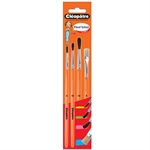 BL PINCEAU ROND N°6-10-14 X3 +BROSSE N°8
