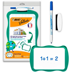 BL ARDOISE BLANCHE 20X31+EFFACETTE+FEUTR