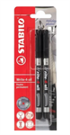 BL MARQUEUR WRITE-4-ALL FIN NOIR X2