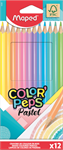 BL CRAYONS DE COULEUR COLOR PEPS X12