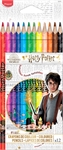 BL CRAYONS COULEUR HARRY POTTER X12