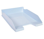 CORBEILLE COURRIER BLEU PASTEL AQUAREL