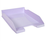 CORBEILLE COURRIER MAUVE AQUAREL