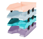 CORBEILLE COURRIER AQUAREL X4
