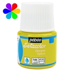 PEINTURE SETACOLOR OPAQ 45ML JAUNE CITRO