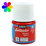 PEINTURE SETACOLOR OPAQ 45ML ROUGE