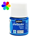 PEINTURE SETACOLOR OPAQ 45ML BLEU COBALT