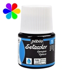 PEINTURE SETACOLOR OPAQ 45ML NOIR